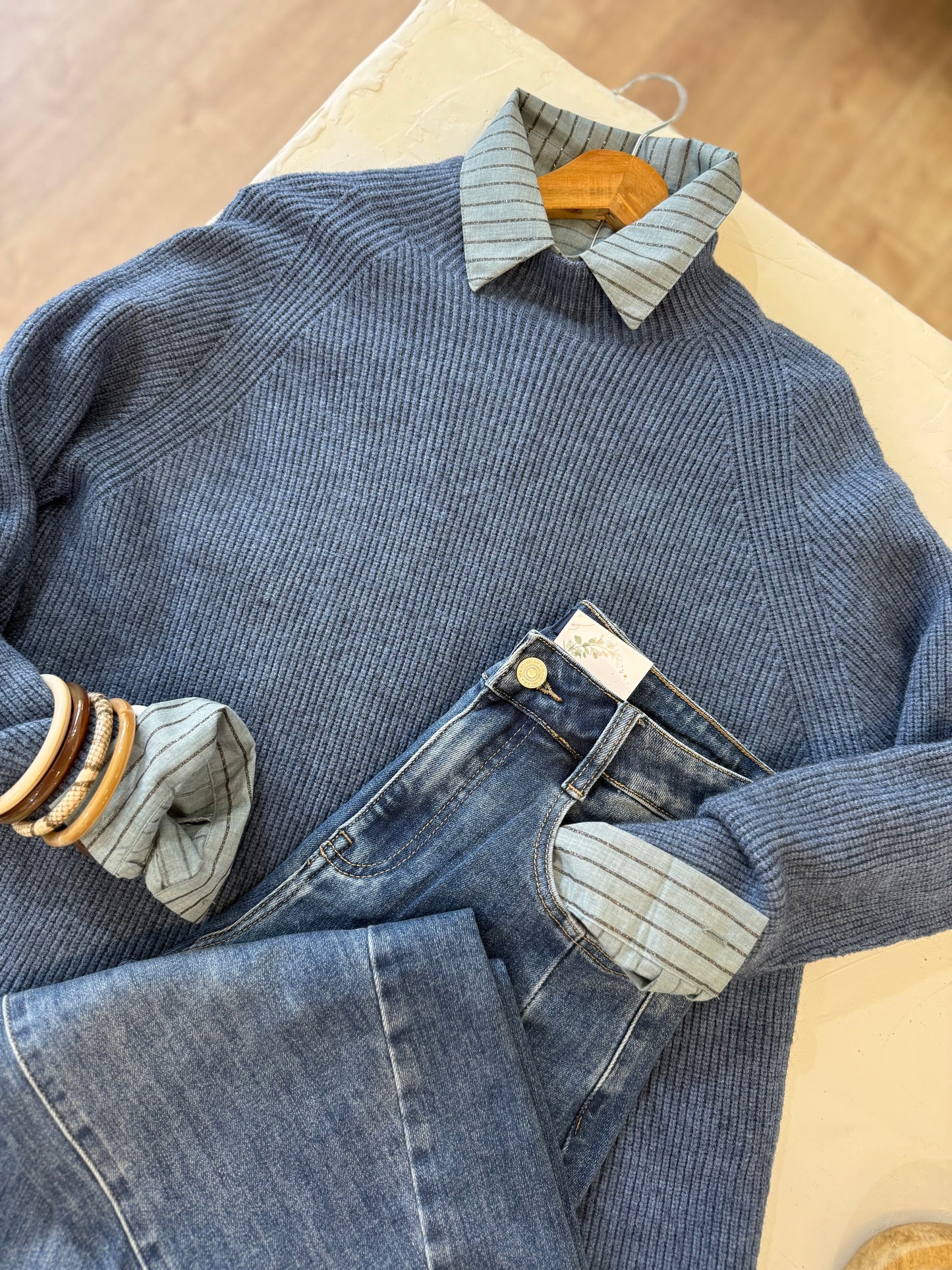 Pull Elyas- Bleu