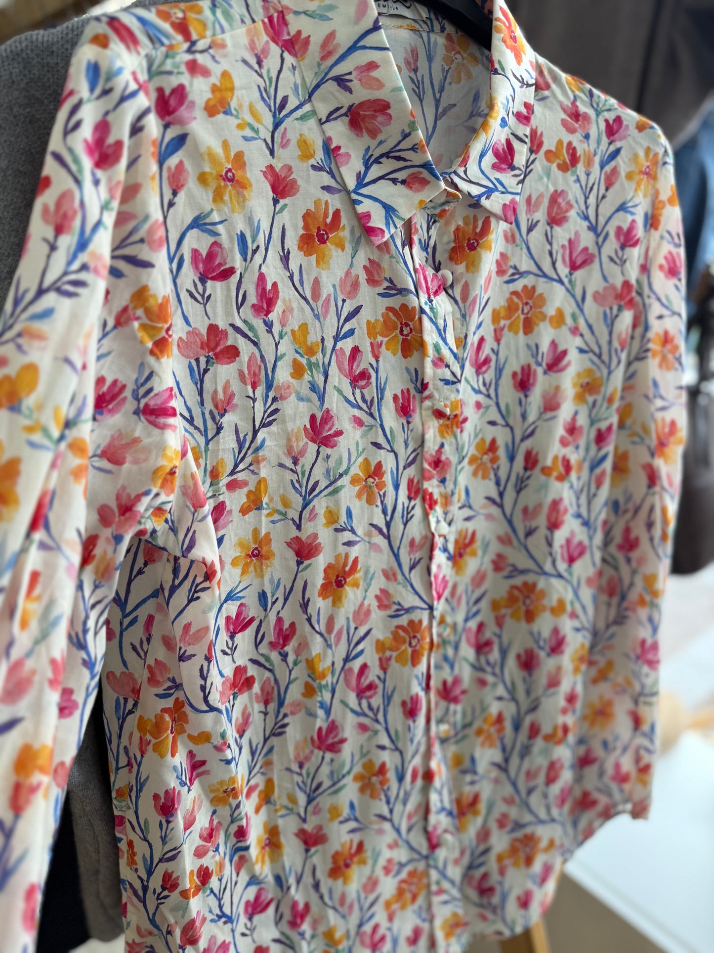 Chemise imprimé fleurie