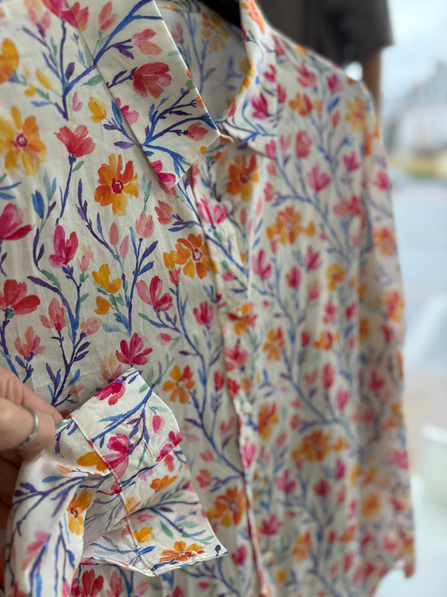 Chemise imprimé fleurie