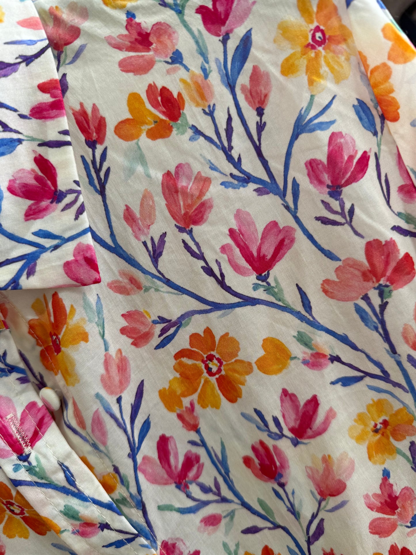 Chemise imprimé fleurie