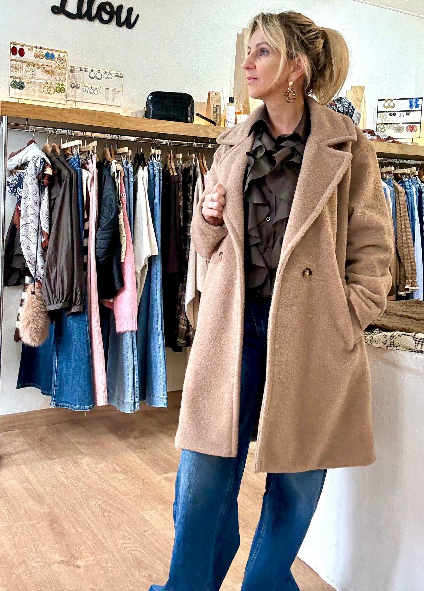 Manteau ARTHUR camel