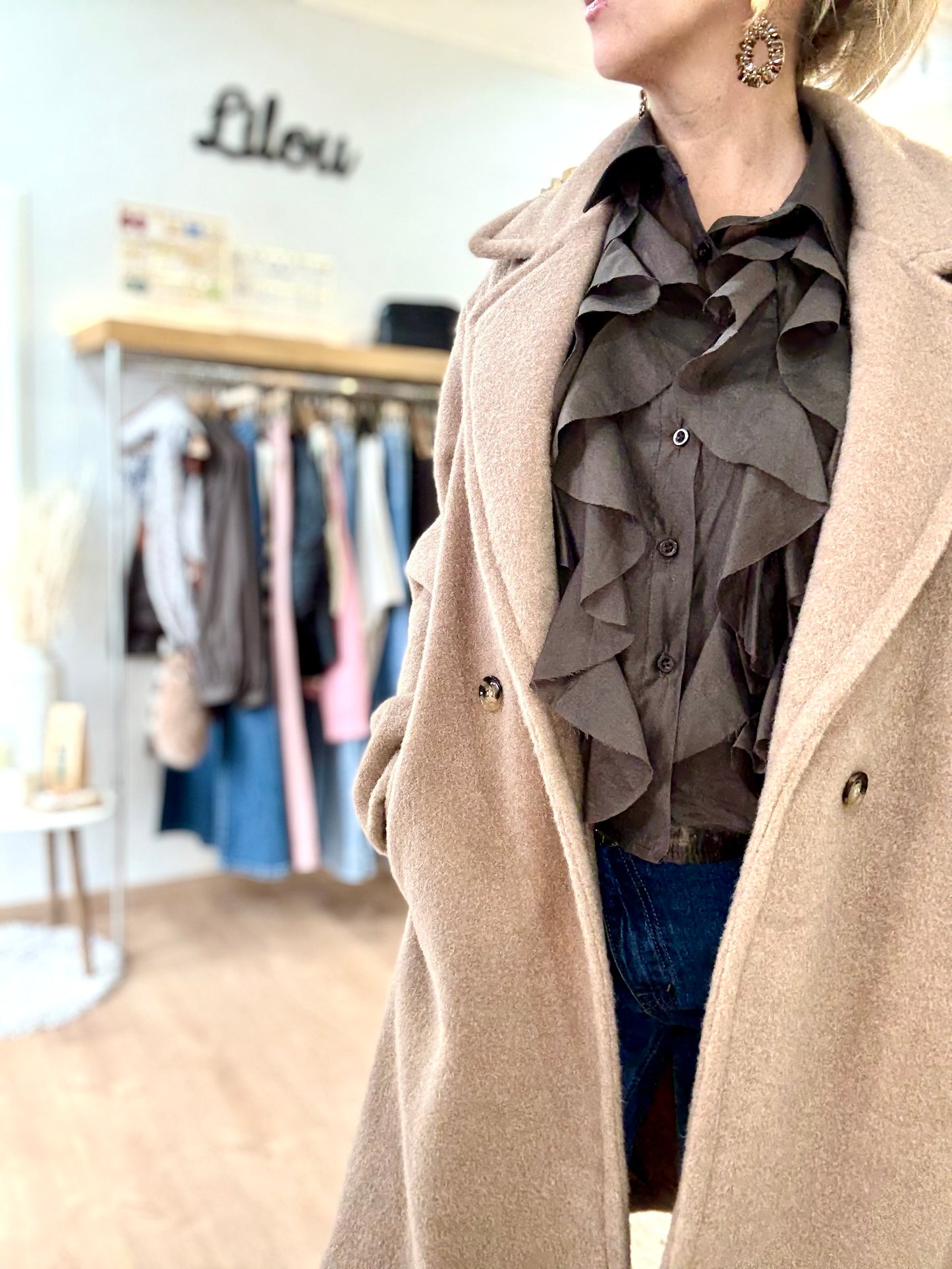 Manteau ARTHUR camel