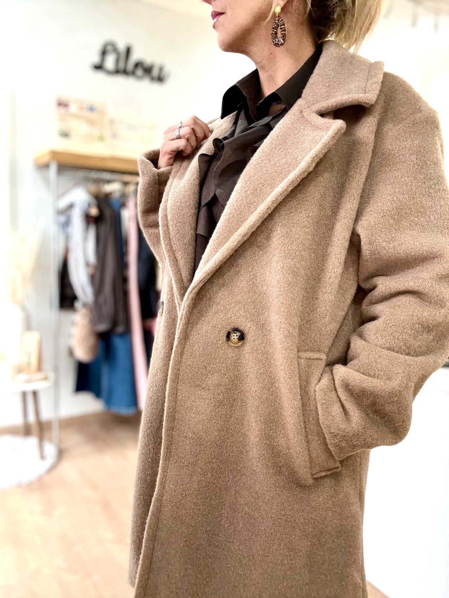 Manteau ARTHUR camel