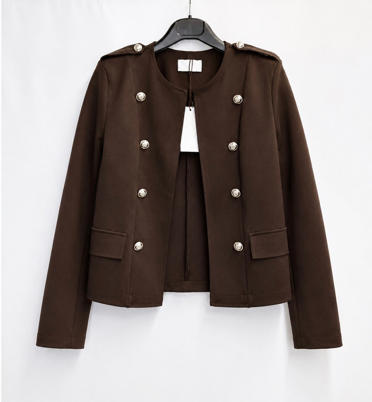 Veste style officier - LEANDRO- Marron