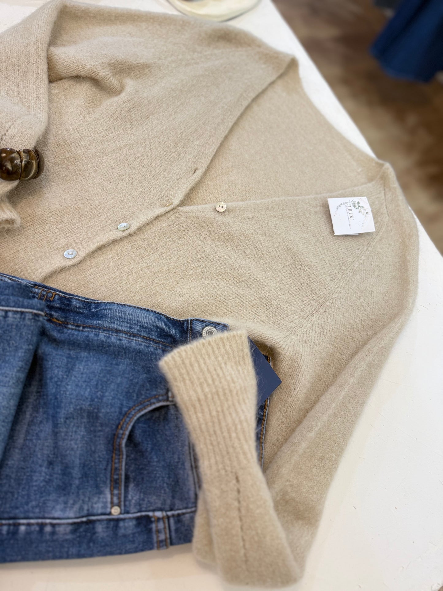 Gilet SOLINE ~ Beige