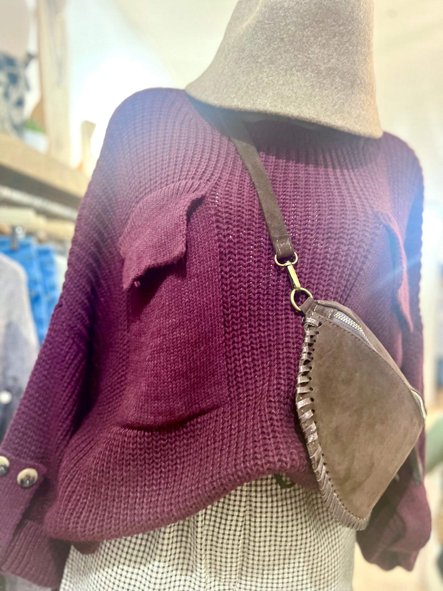 Pull TANGUY bordeaux