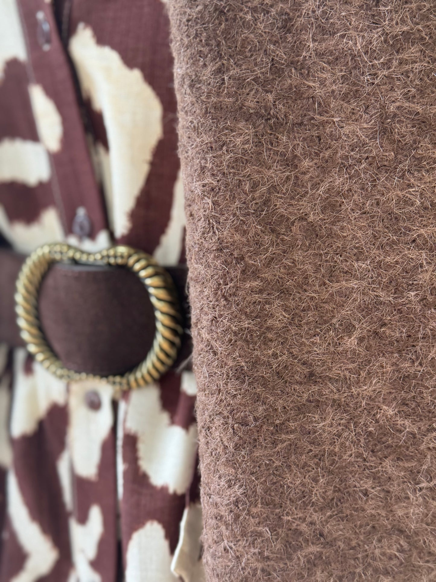 Robe Naomy - Imprimé chocolat