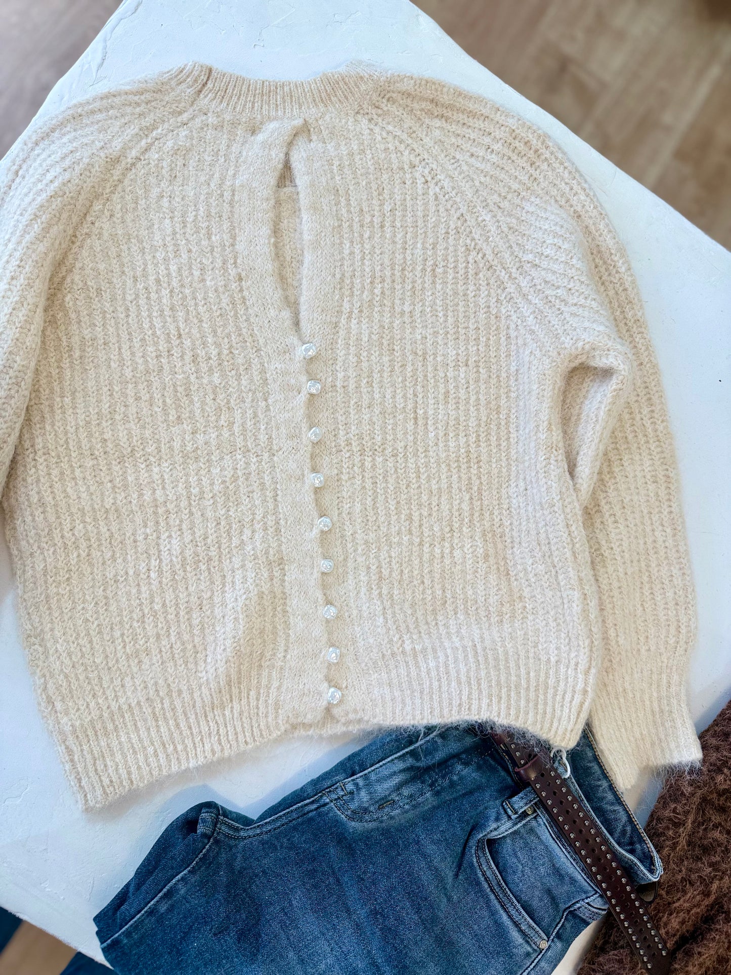 Pull LAURA - Ecru