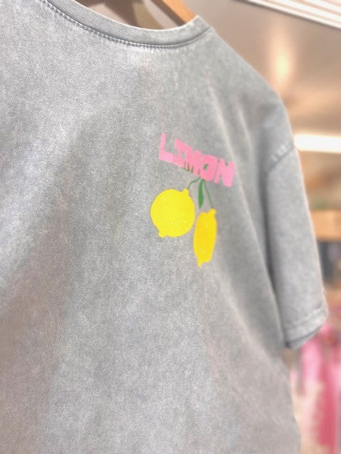 Tee-shirt LIMONADE gris