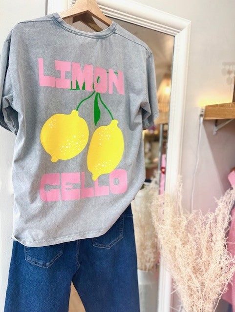 Tee-shirt LIMONADE gris