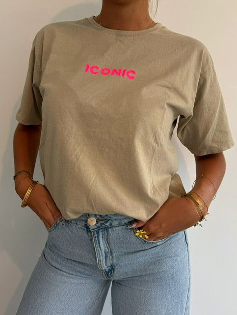 Tee-shirt ICONIC Beige