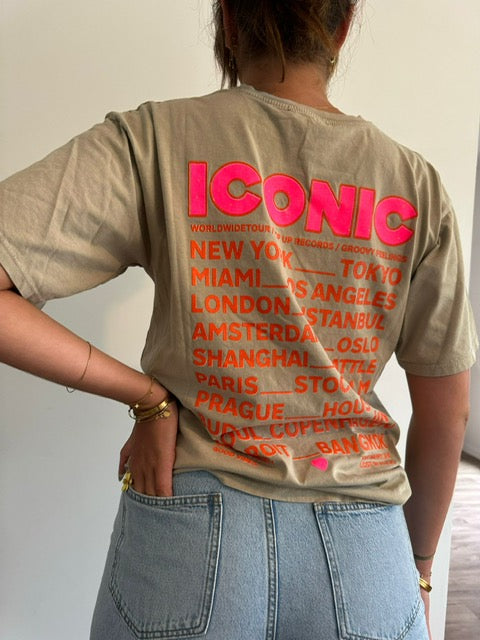 Tee-shirt ICONIC Beige