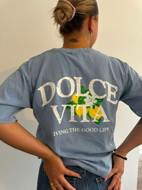 Tee-shirt DOLCE VITA bleu