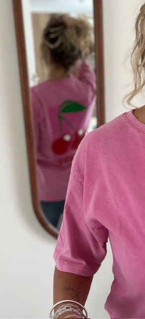 Tee-shirt CERISE rose