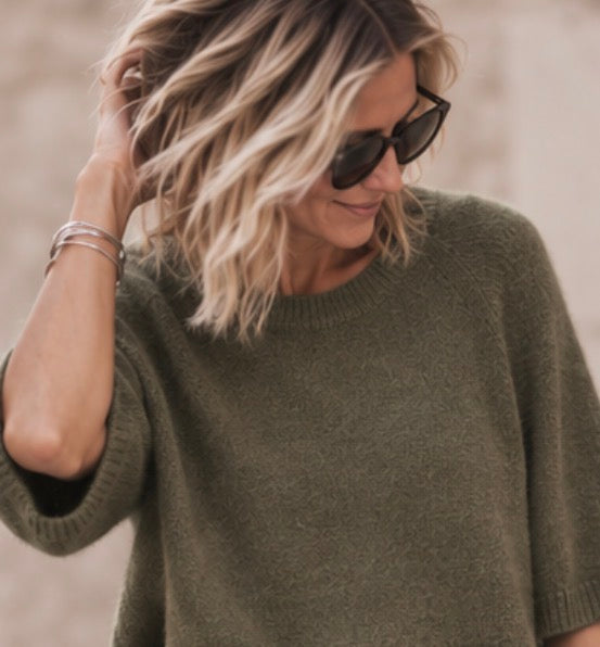 Pull Margot - Kaki