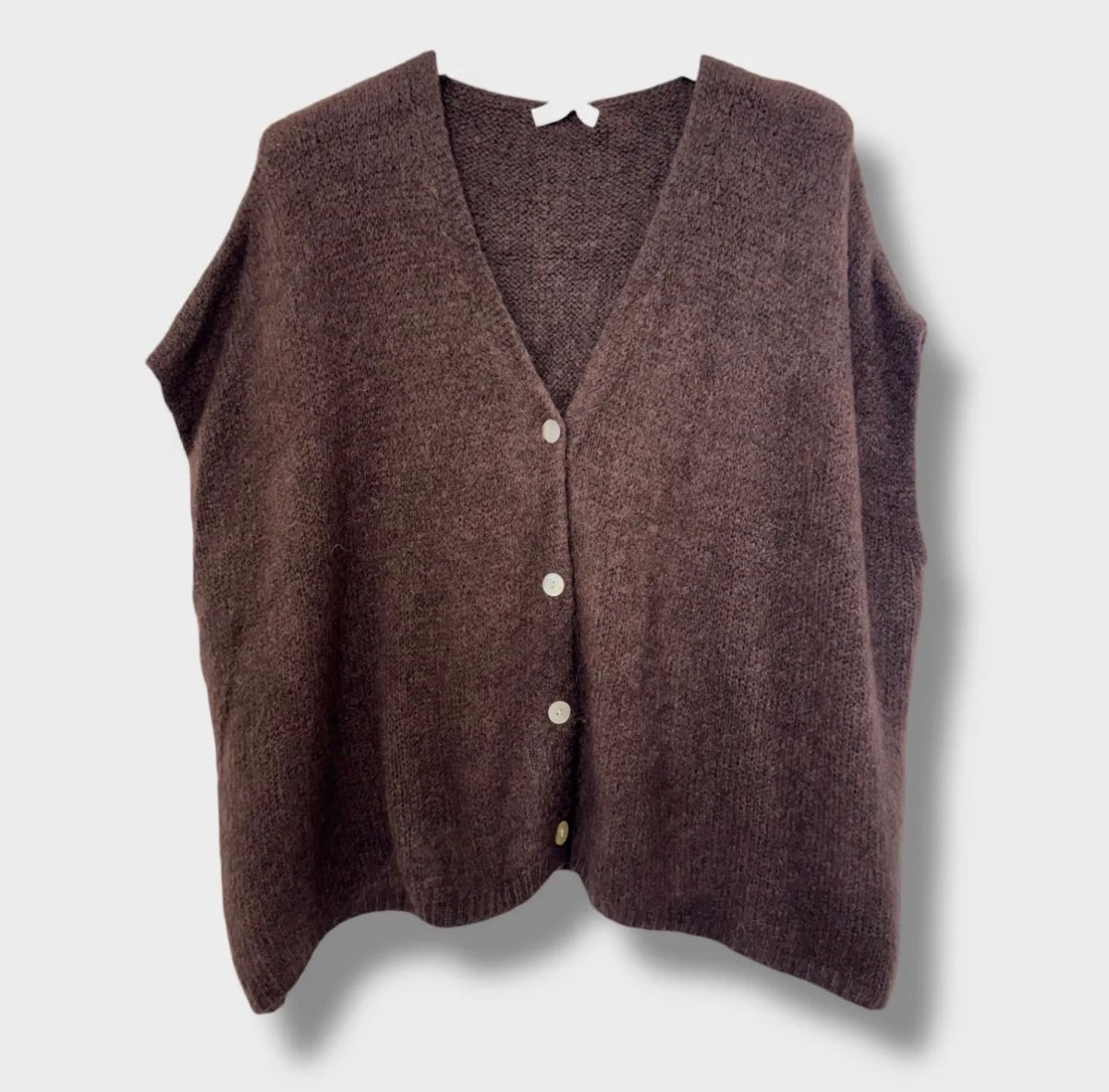 Gilet MURIEL - Loose - Choco