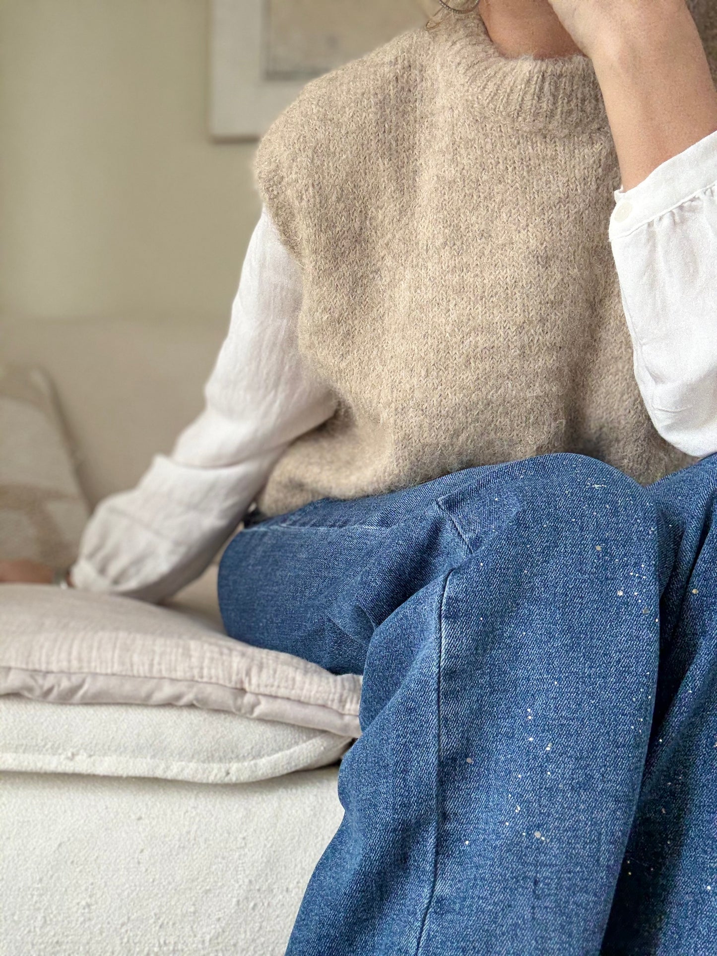 Pull LAURA LINE - Beige