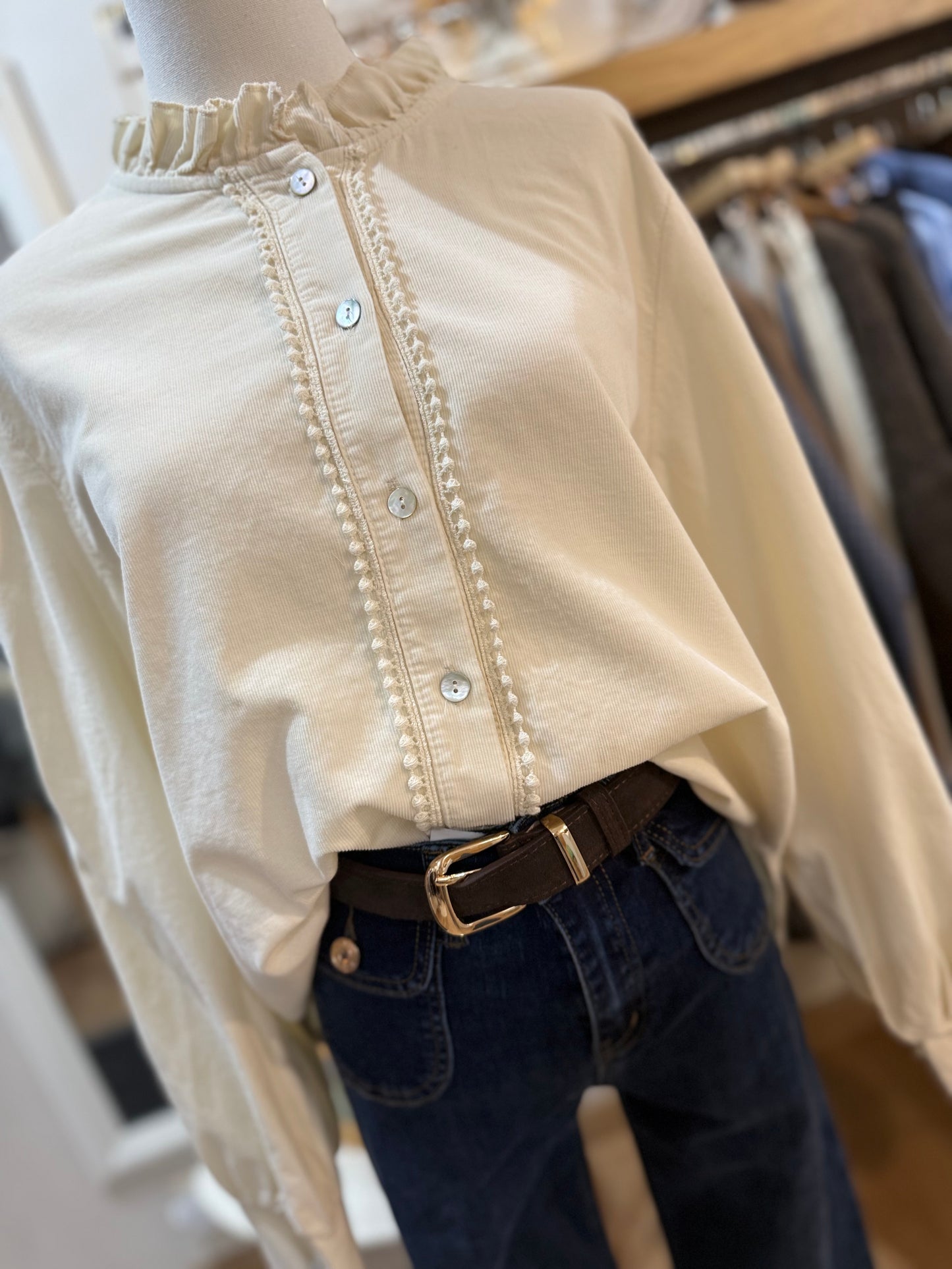 Blouse Madina écru .