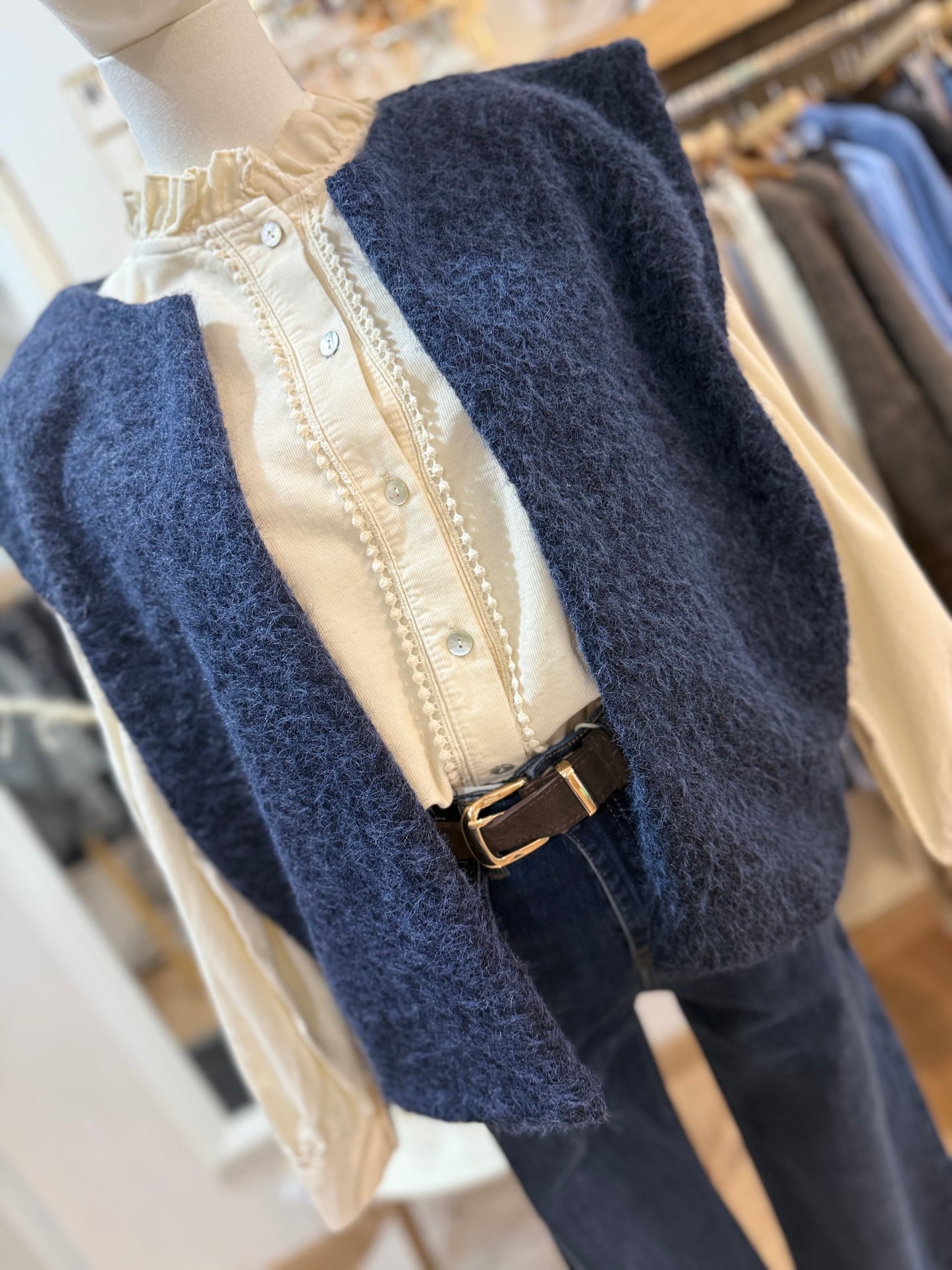 Blouse Madina écru .