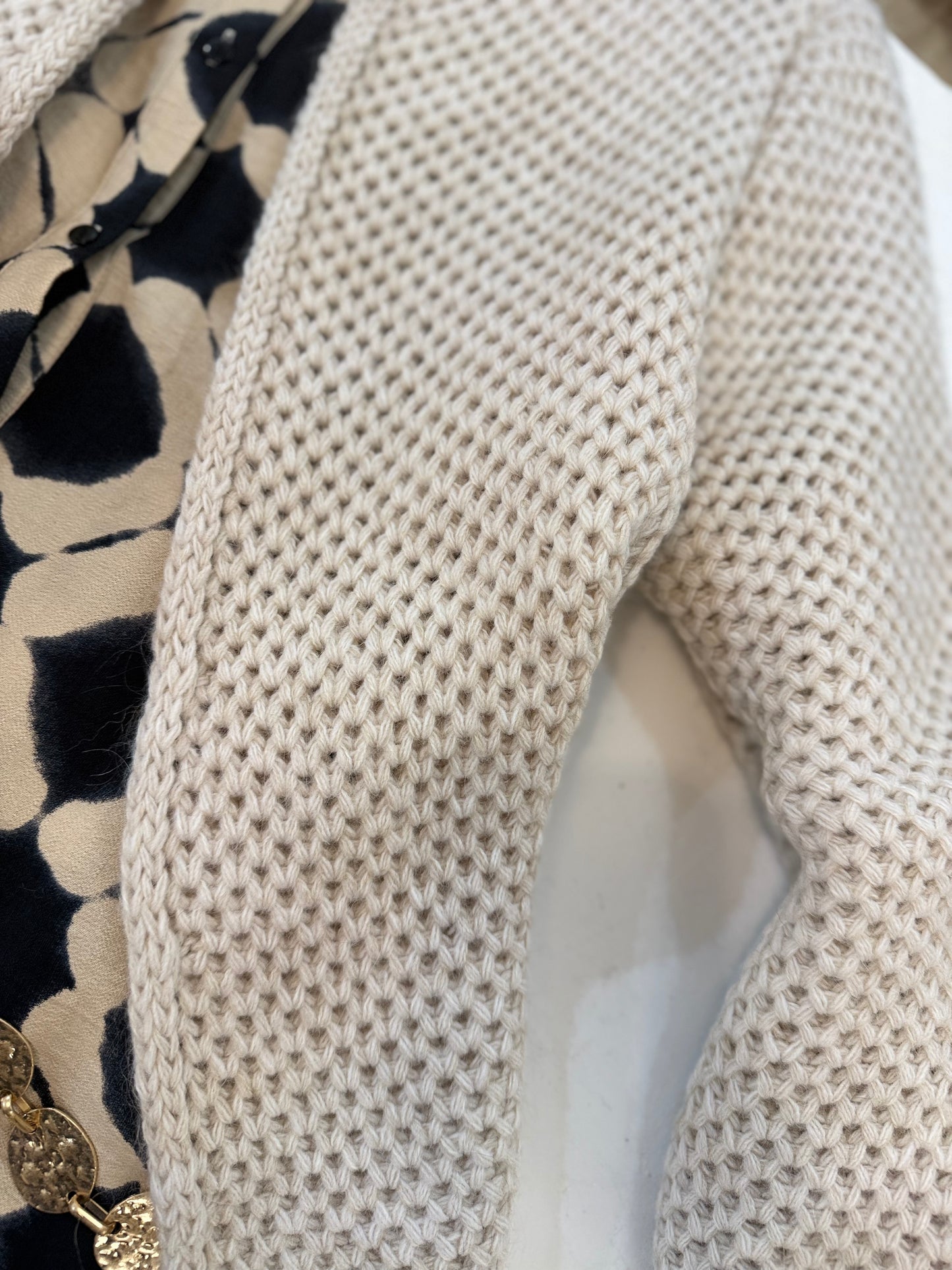 Cardigan Soléa -  Beige clair