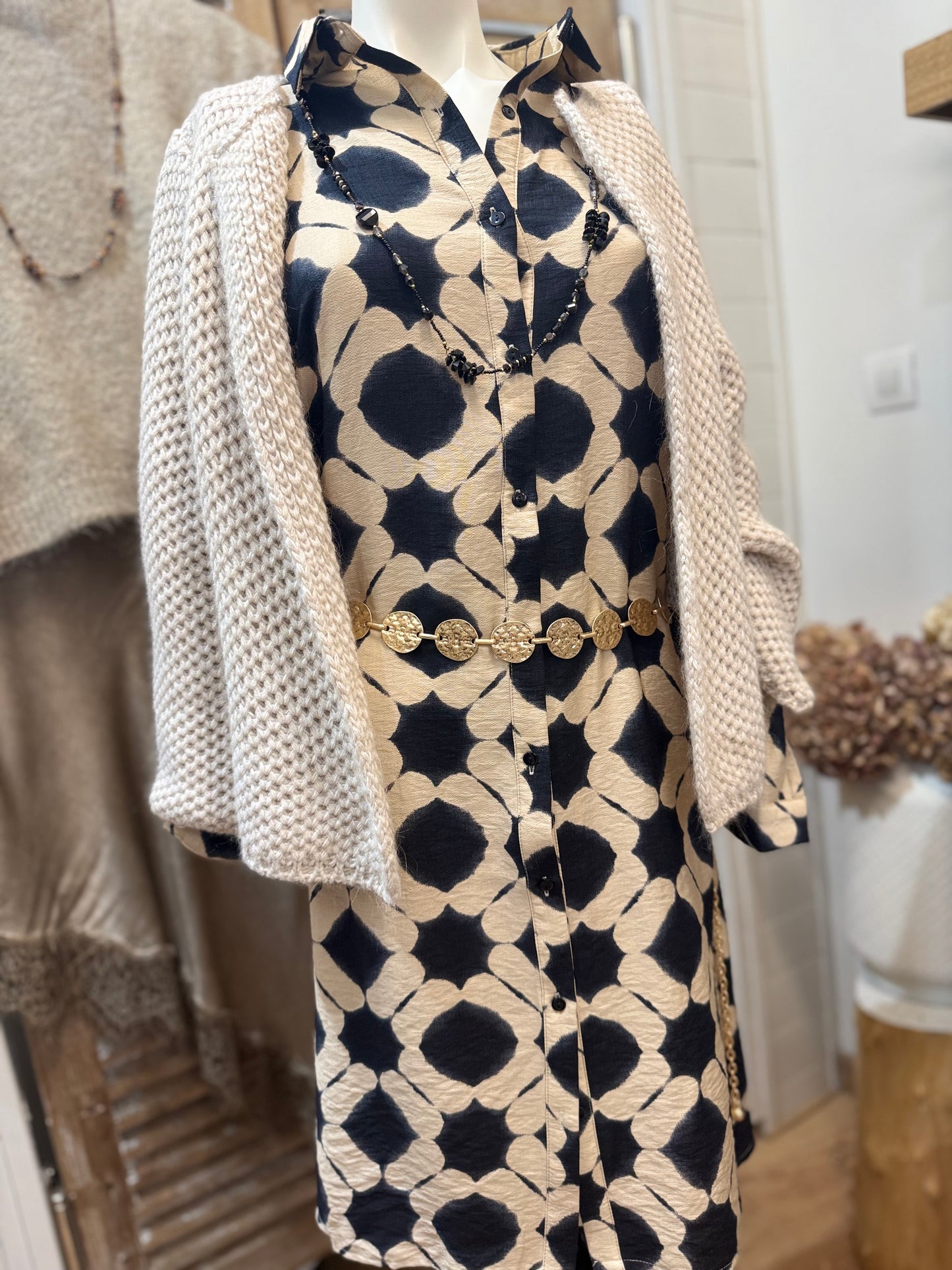 Cardigan Soléa -  Beige clair