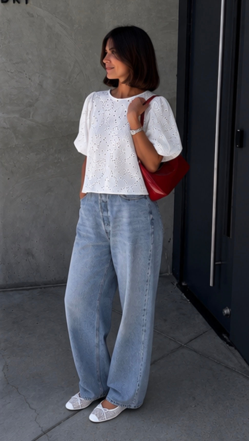 Blouse CARMINE - Blanc