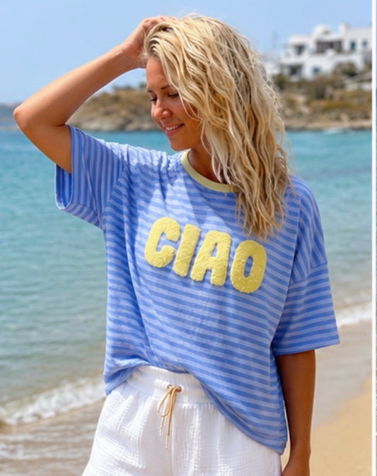 Tee-shirt CIAO - Bleu
