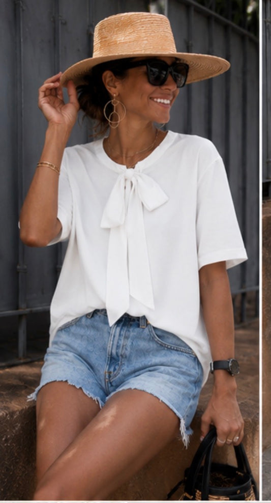 Blouse CELIA - Blanc