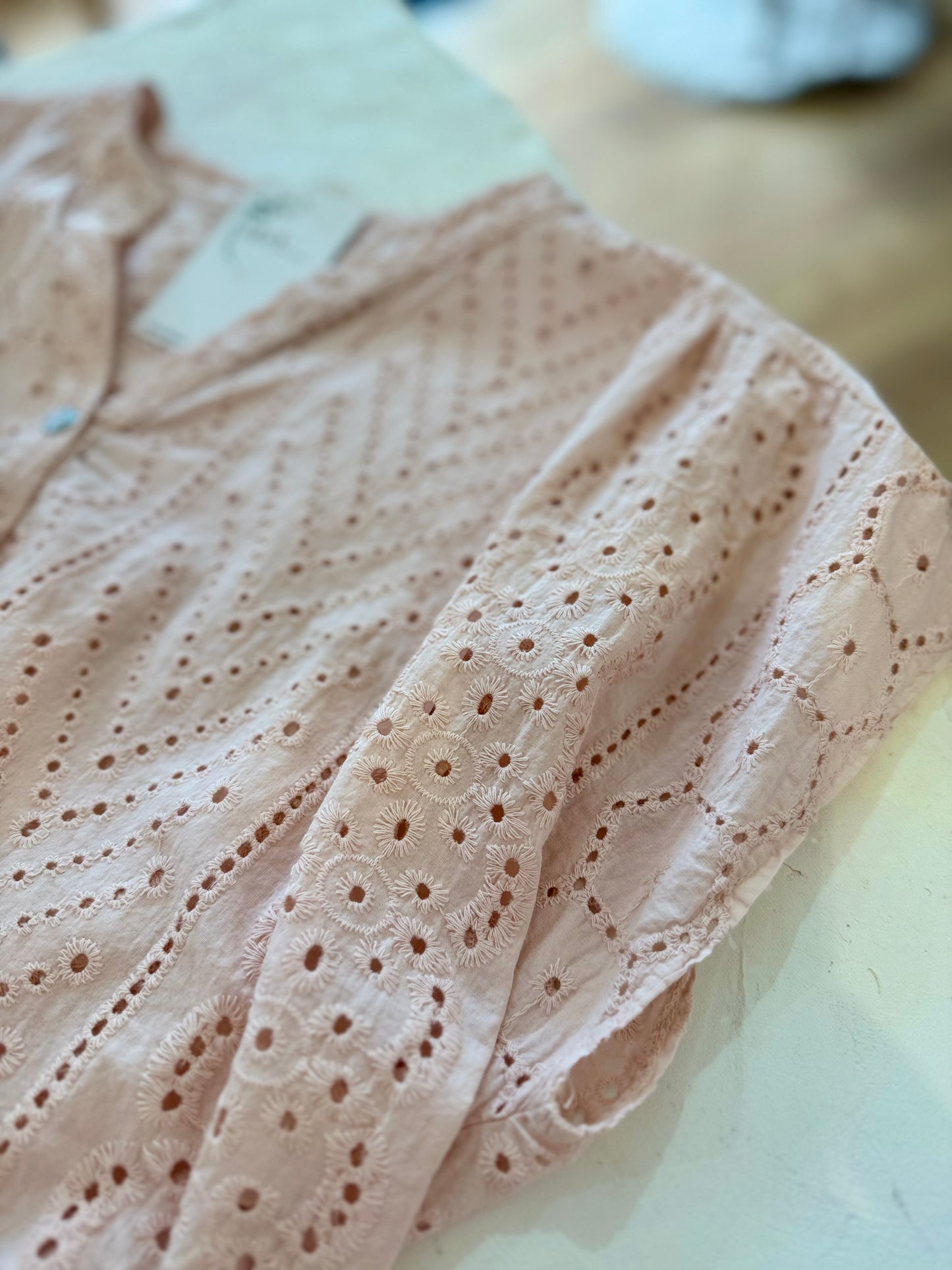 Blouse  ESTELLE - Rose poudré
