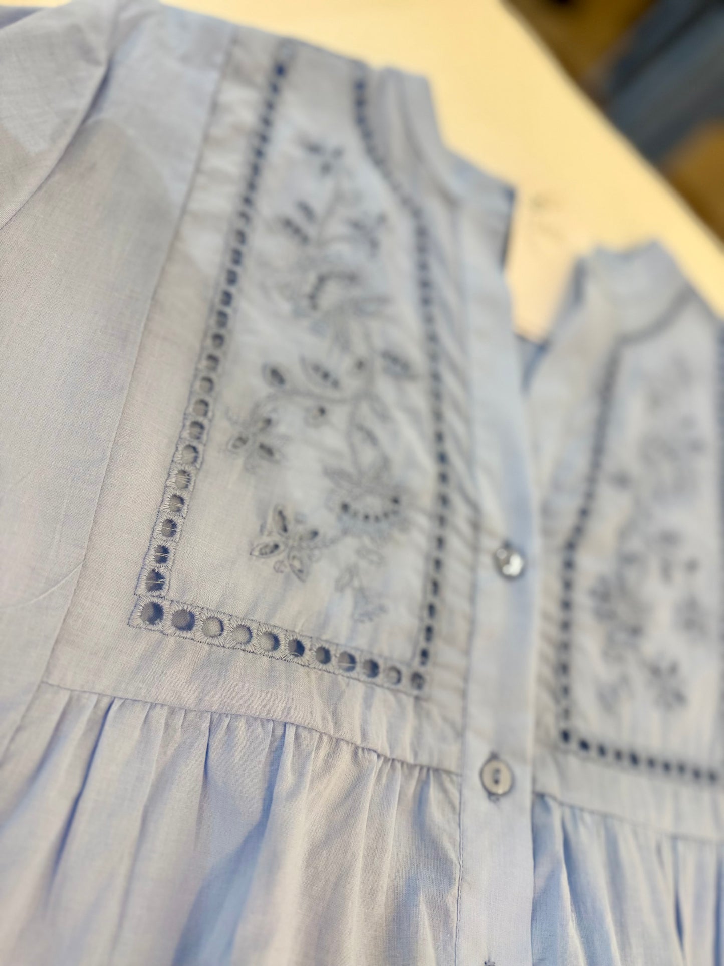 Blouse ESTHER - Bleu