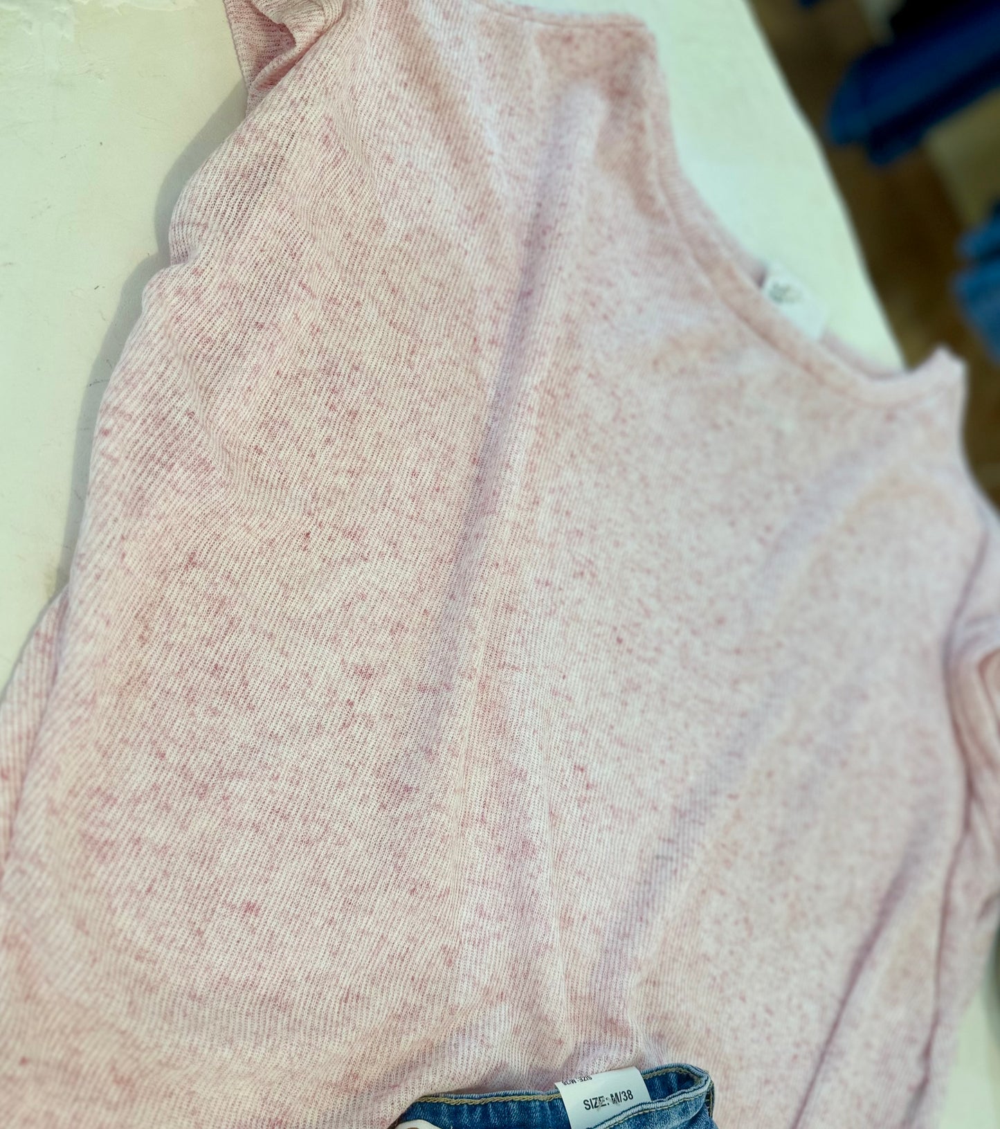 T-shirt EDEN - Rose chiné