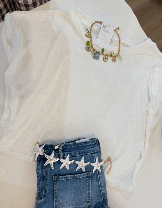 T-shirt EDEN - Blanc