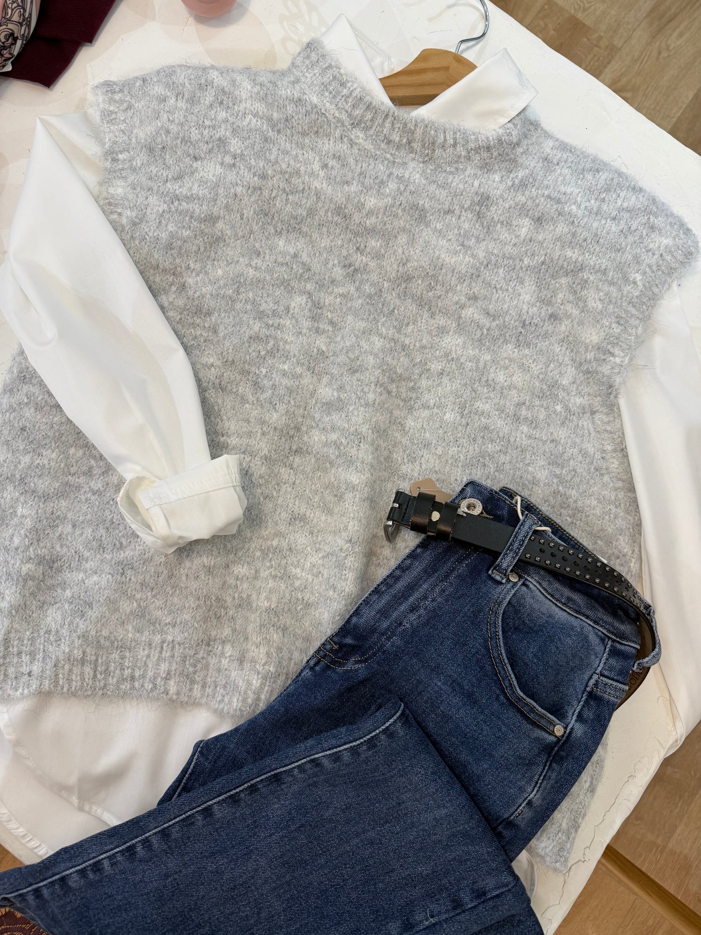 Pull LAURA LINE- Gris