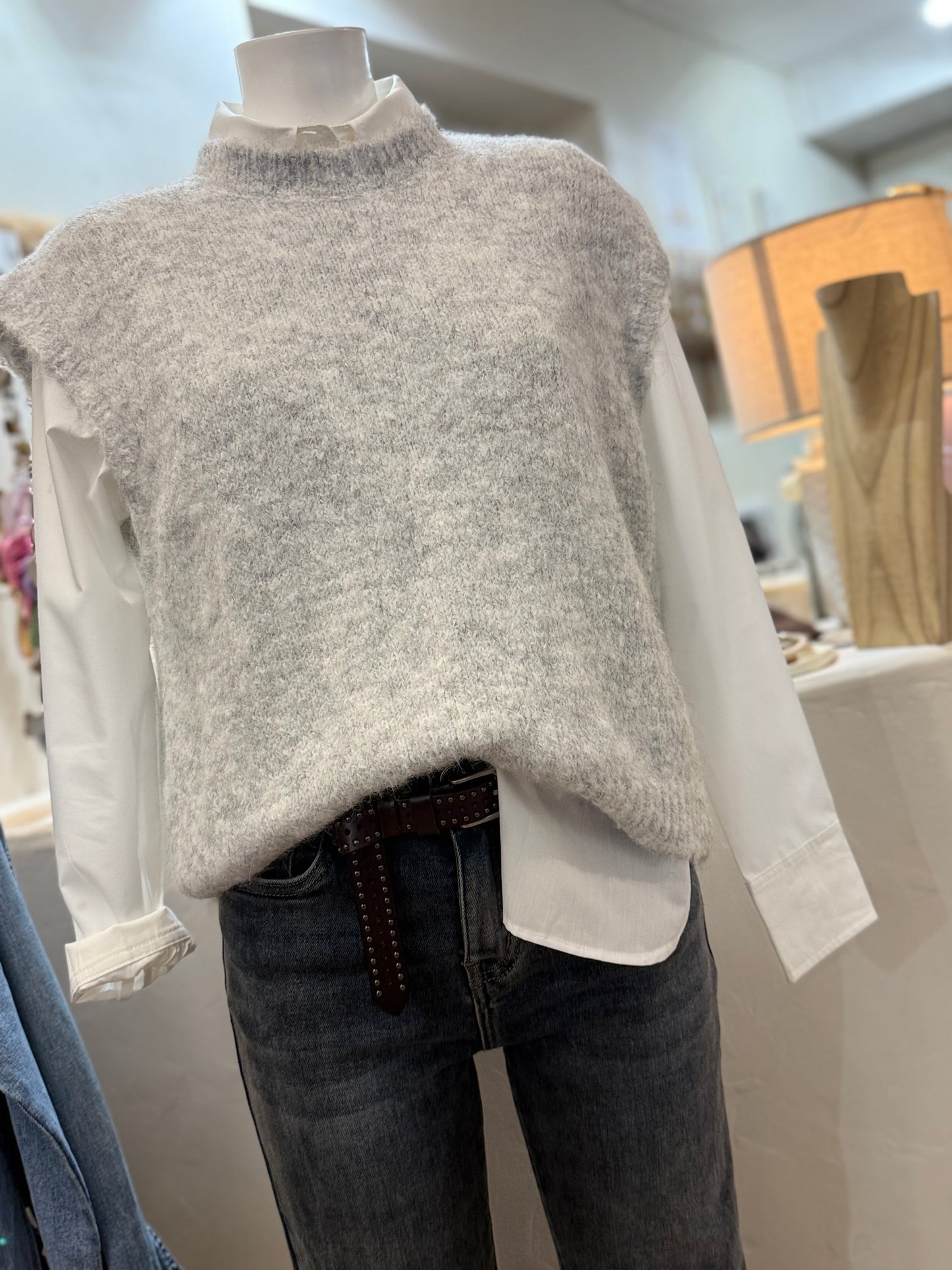 Pull LAURA LINE- Gris
