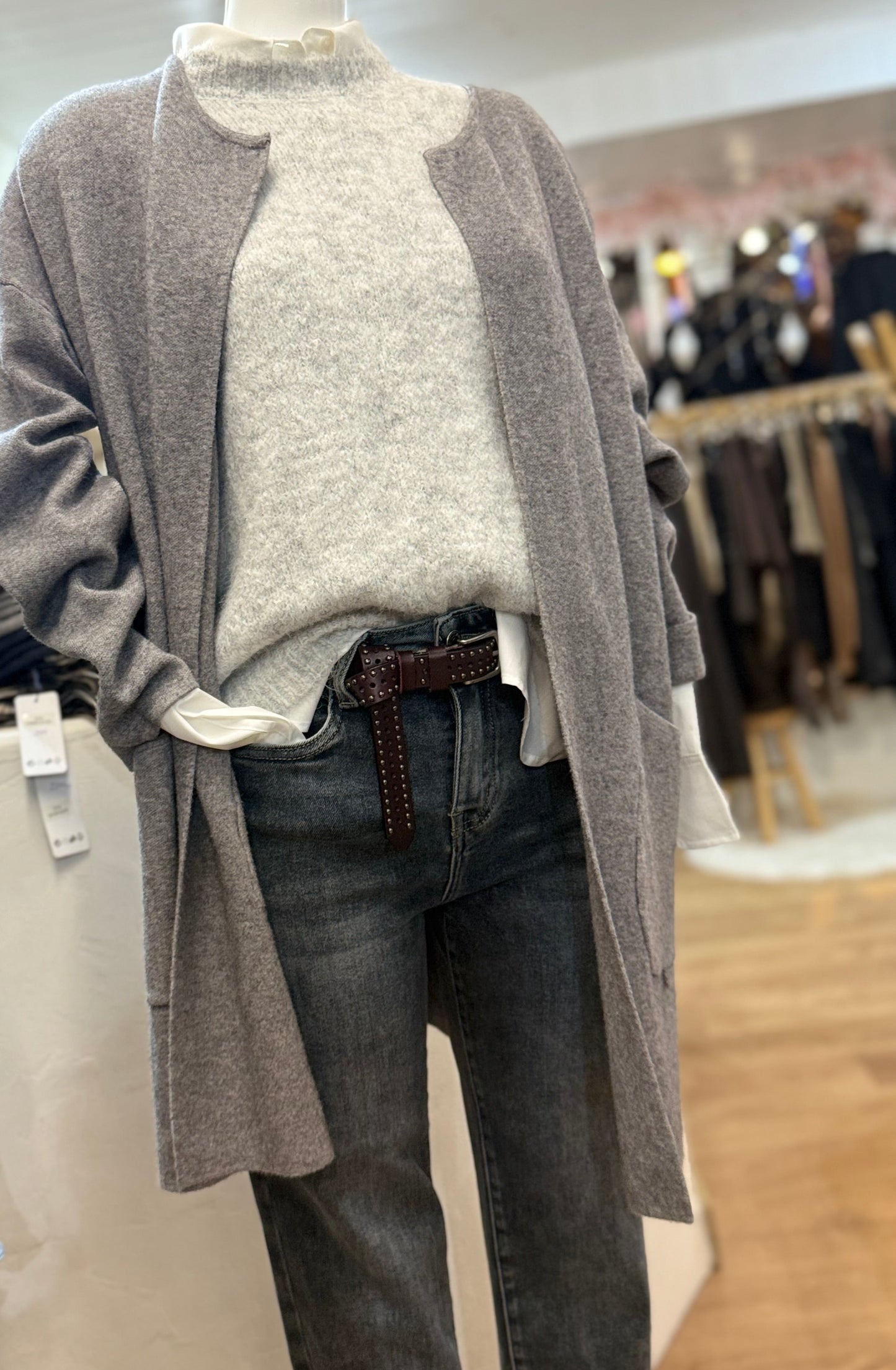 Pull LAURA LINE- Gris