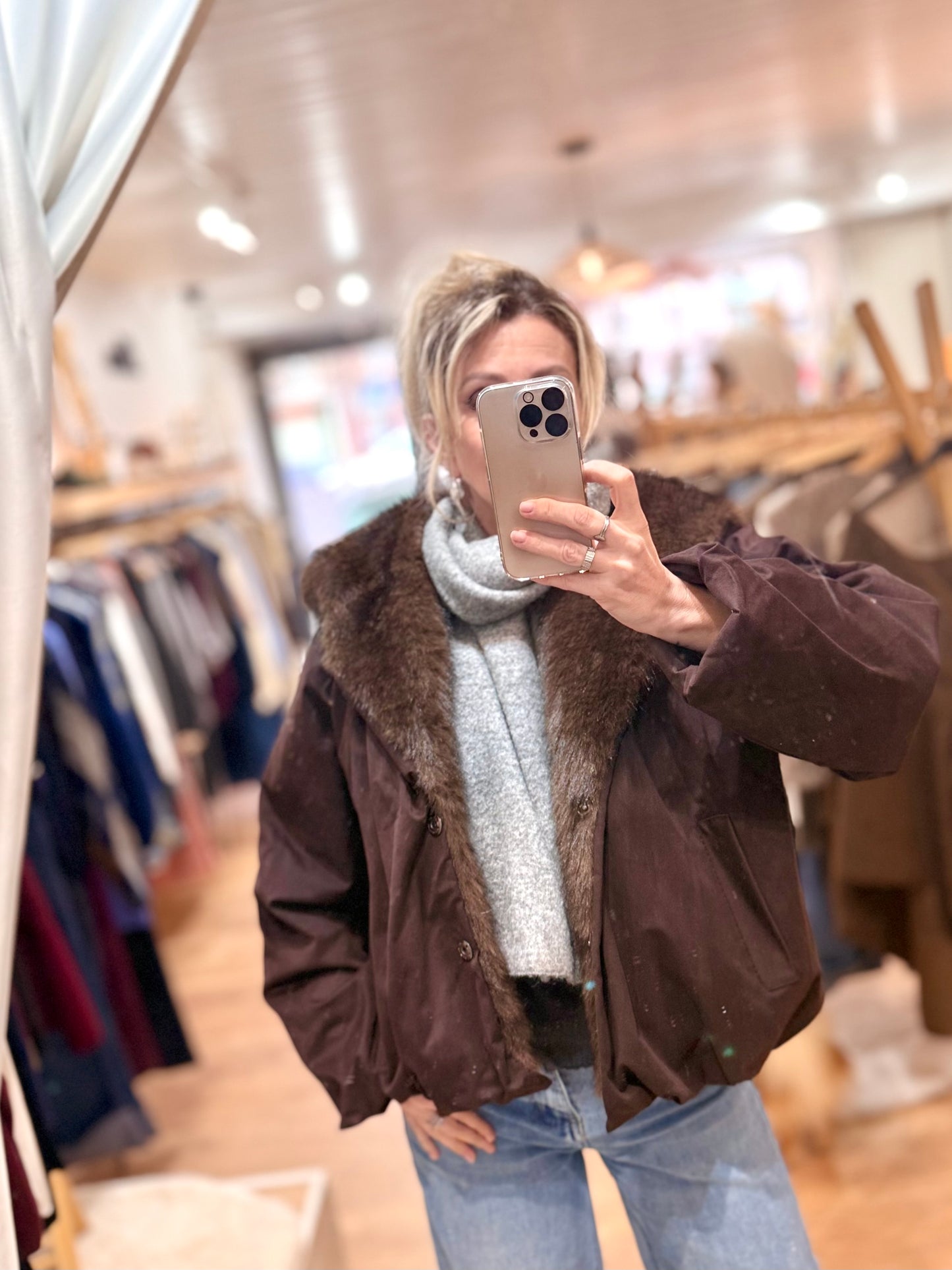 Blouson - Fausse fourrure