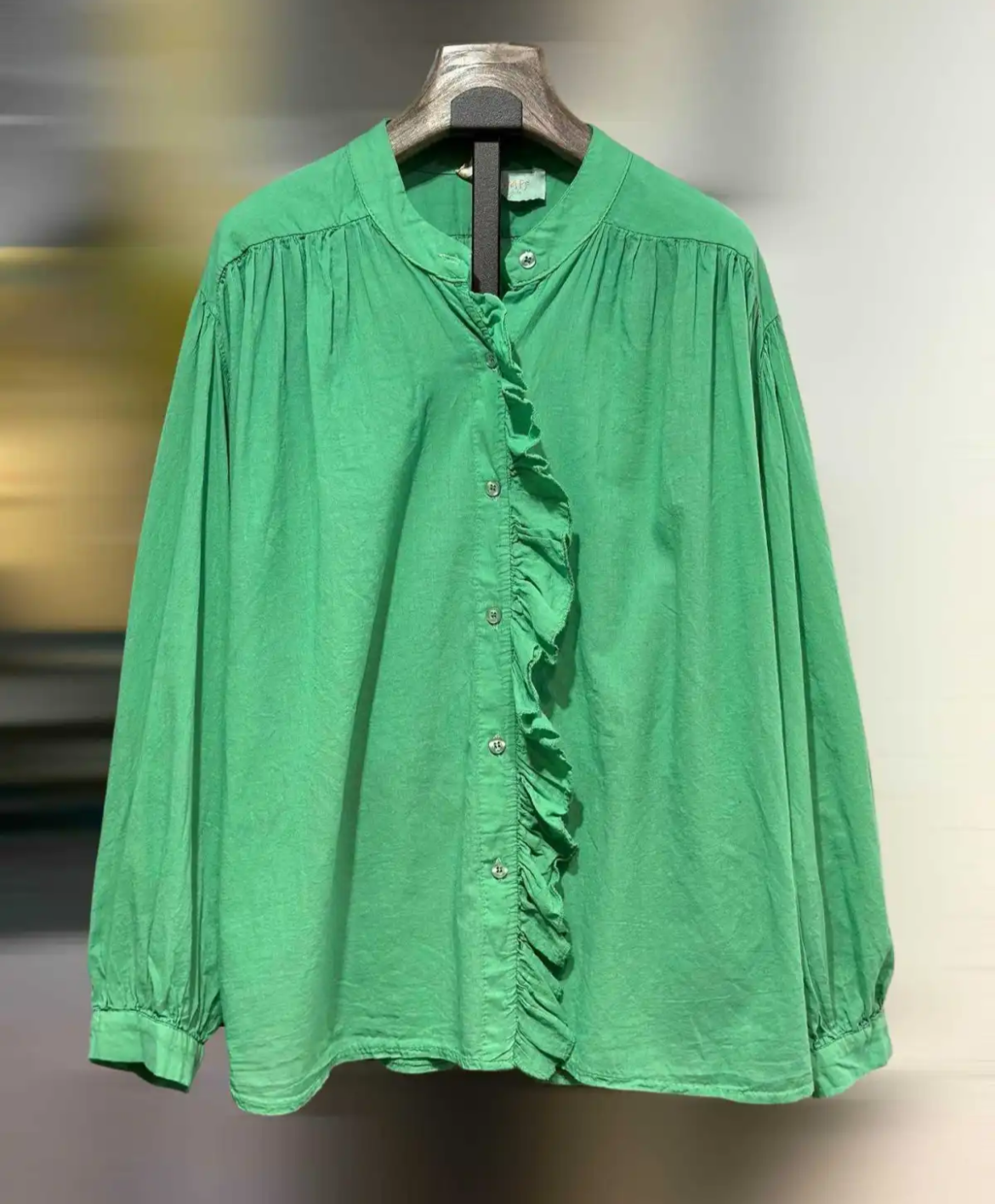 Blouse ONDINE vert brésil