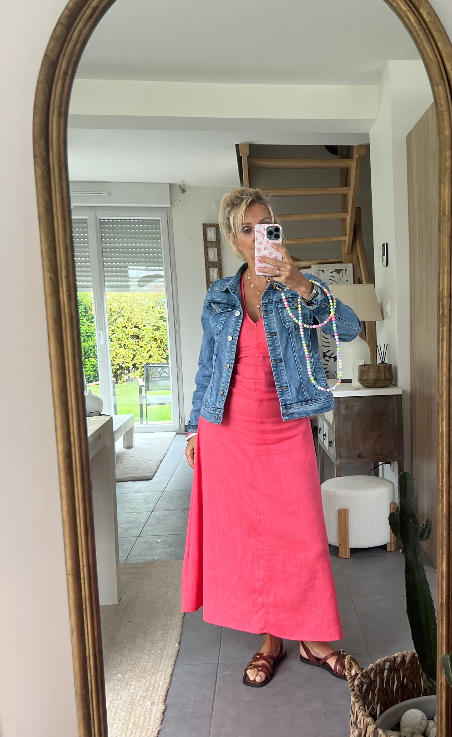 Robe SOLEA - Corail intense