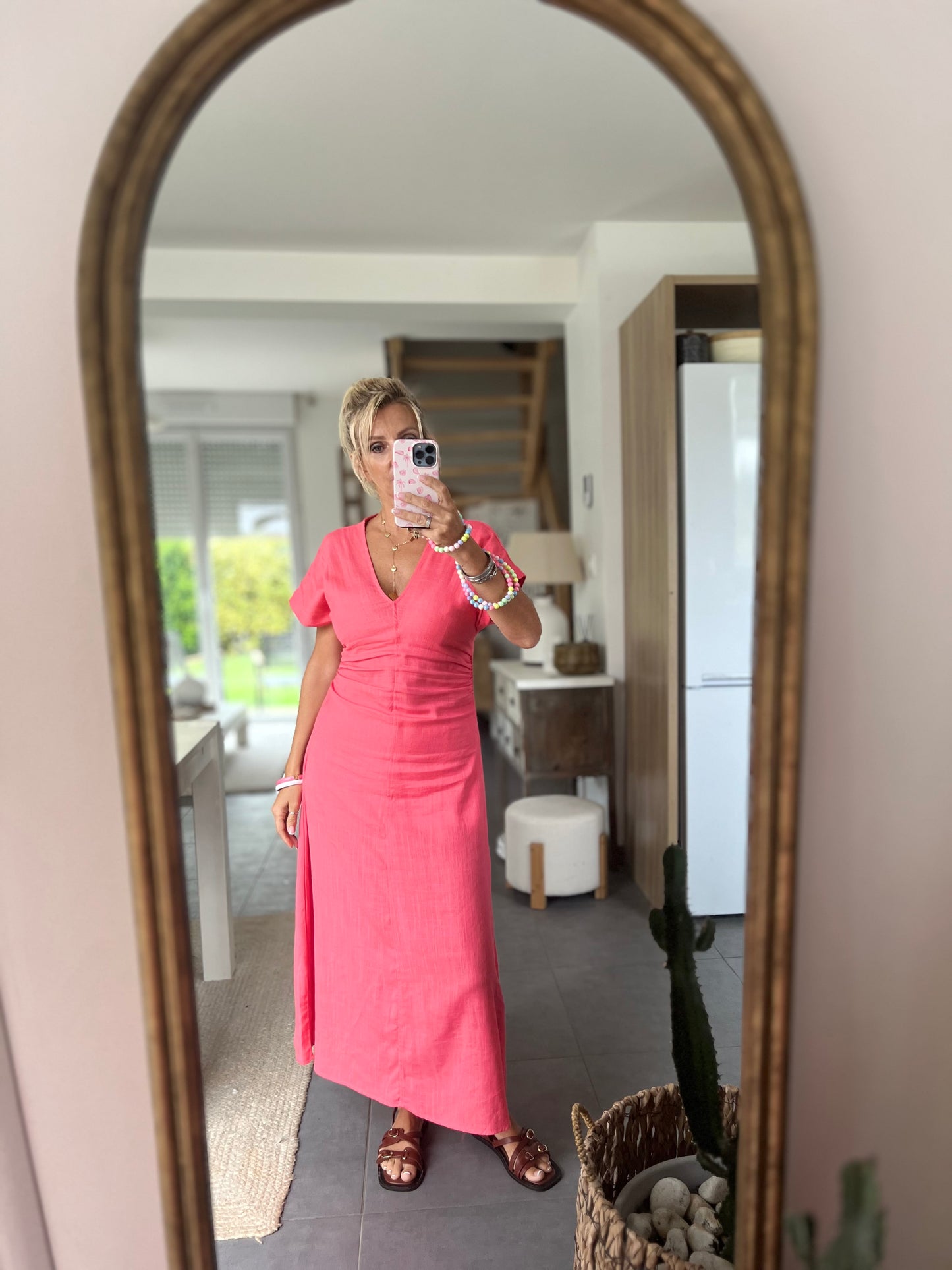 Robe SOLEA - Corail intense