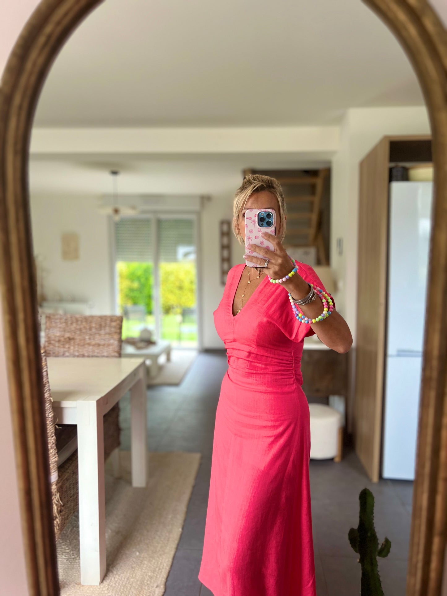 Robe SOLEA - Corail intense