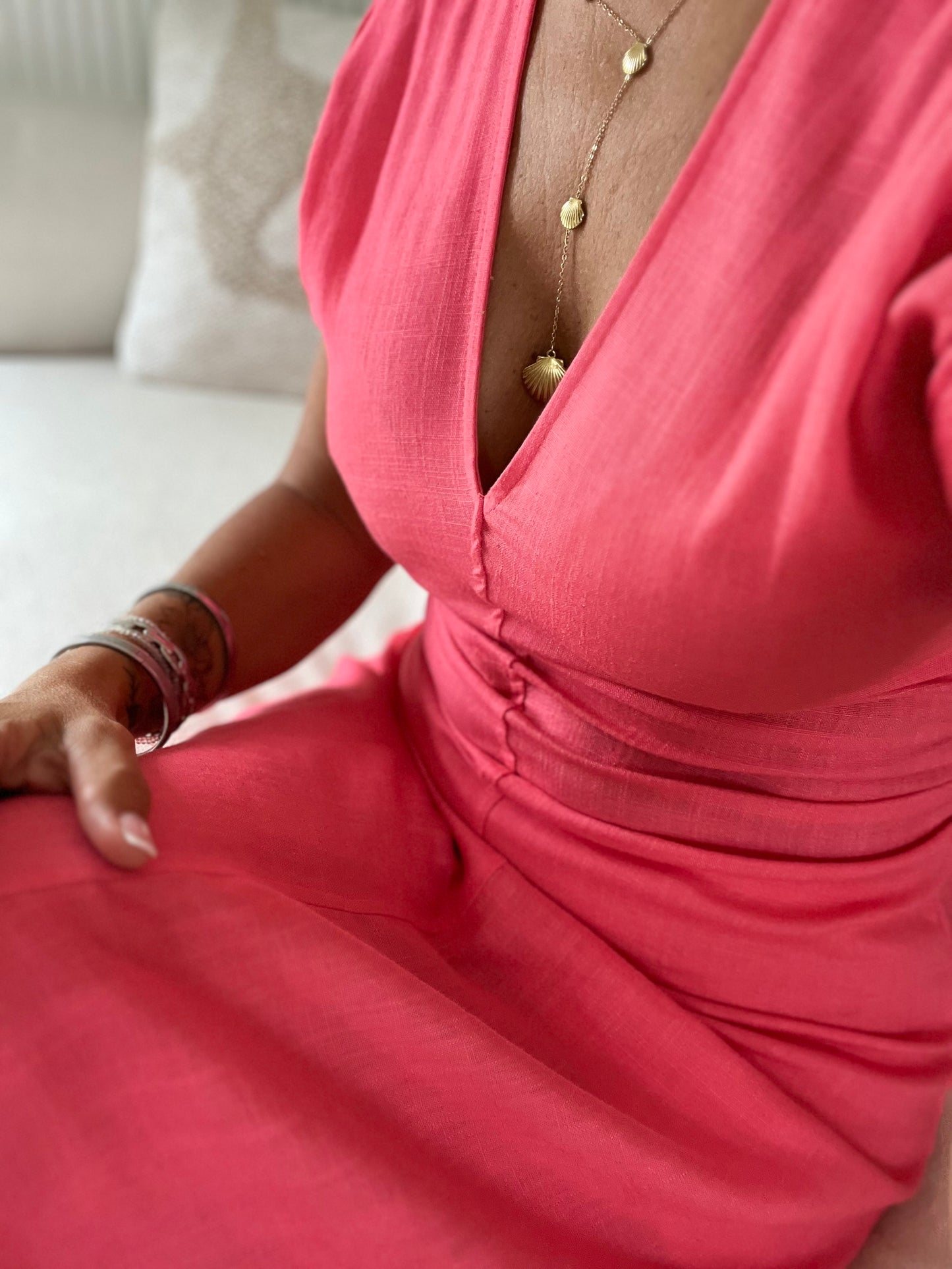 Robe SOLEA - Corail intense