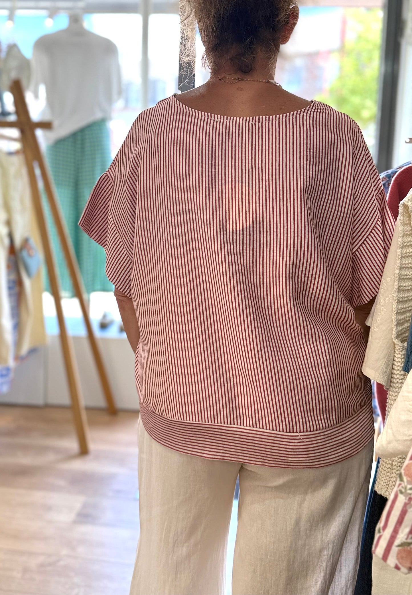 Blouse  ELIANNE - TERRACOTTA