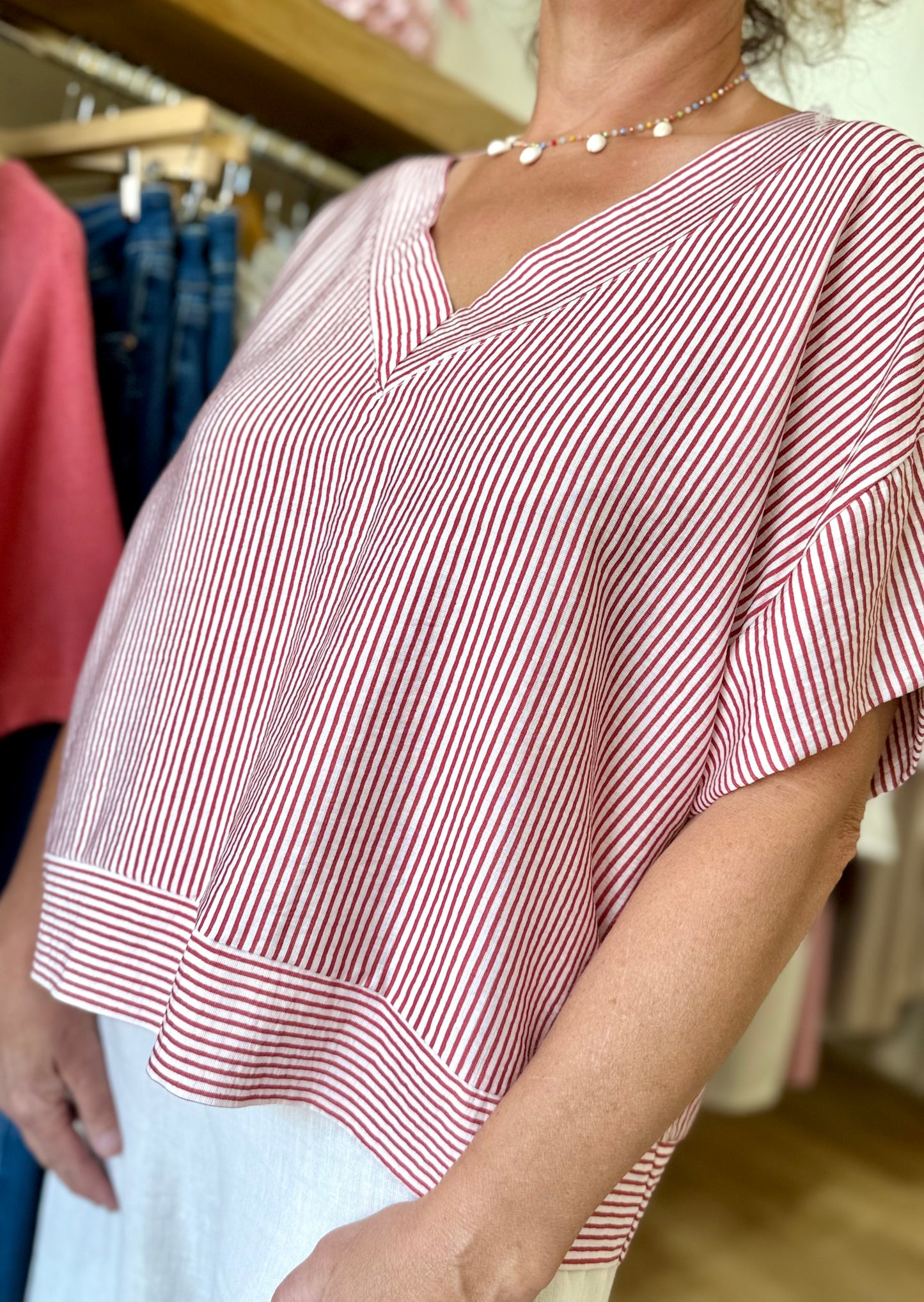 Blouse  ELIANNE - TERRACOTTA