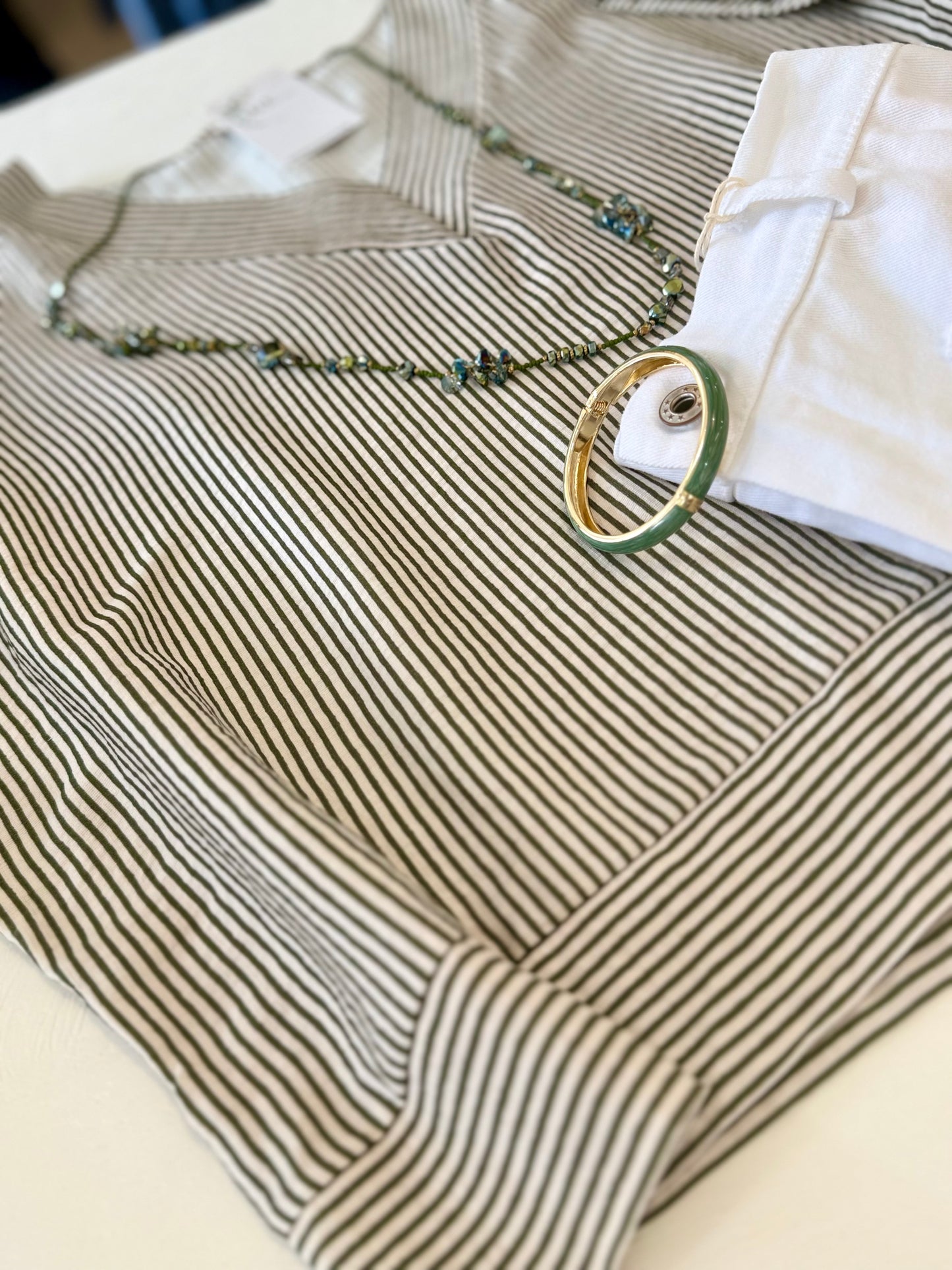Blouse  ELIANNE - Kaki