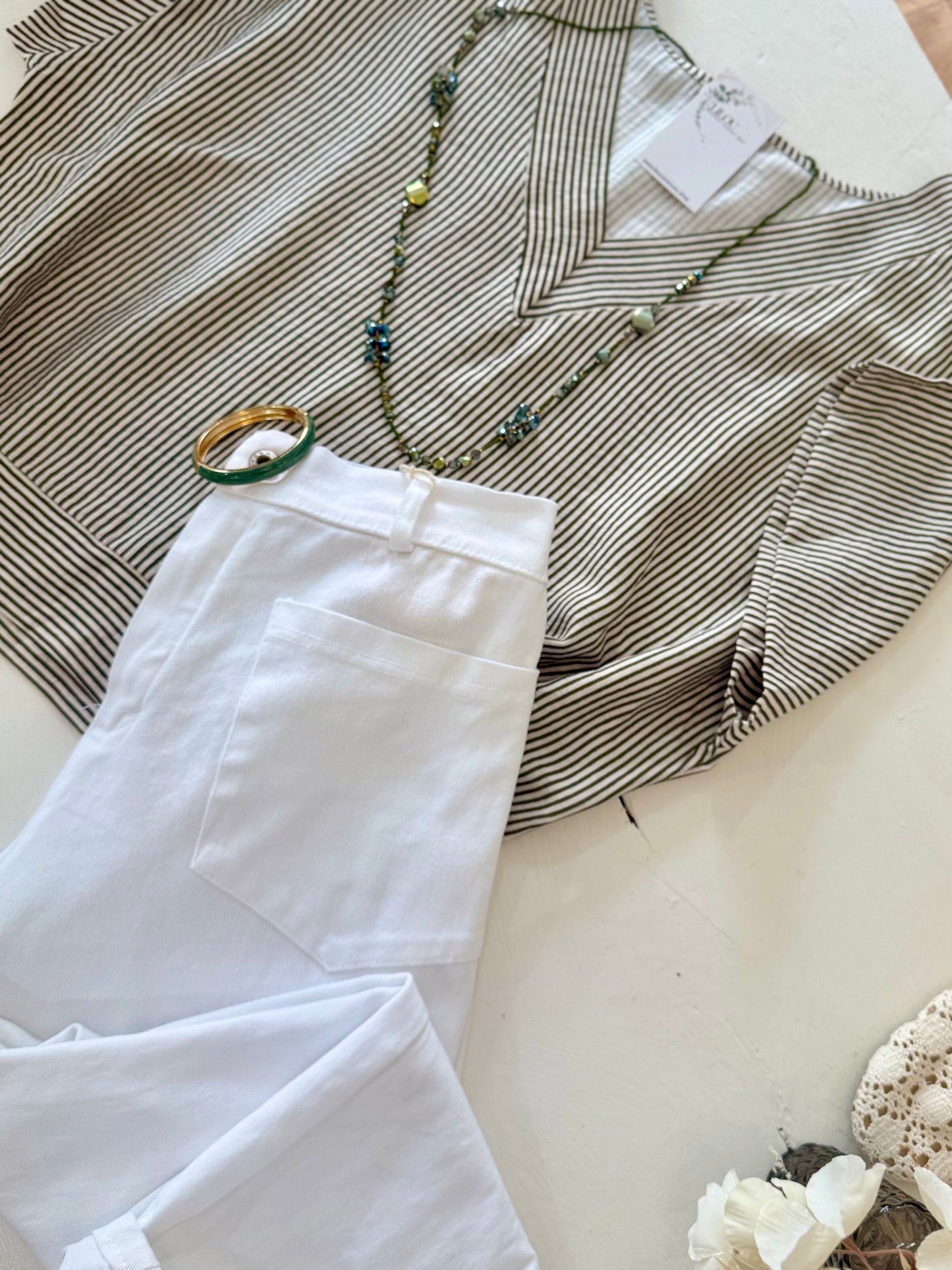 Blouse  ELIANNE - Kaki