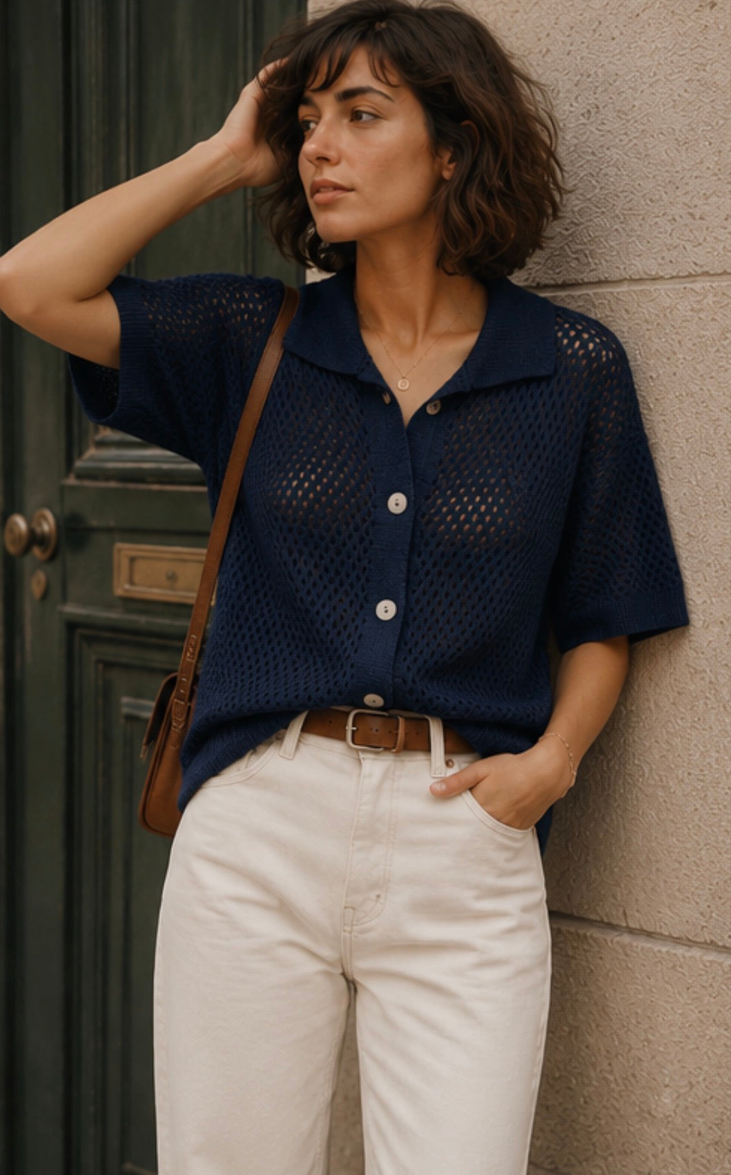 Gilet EMELINE - Marine