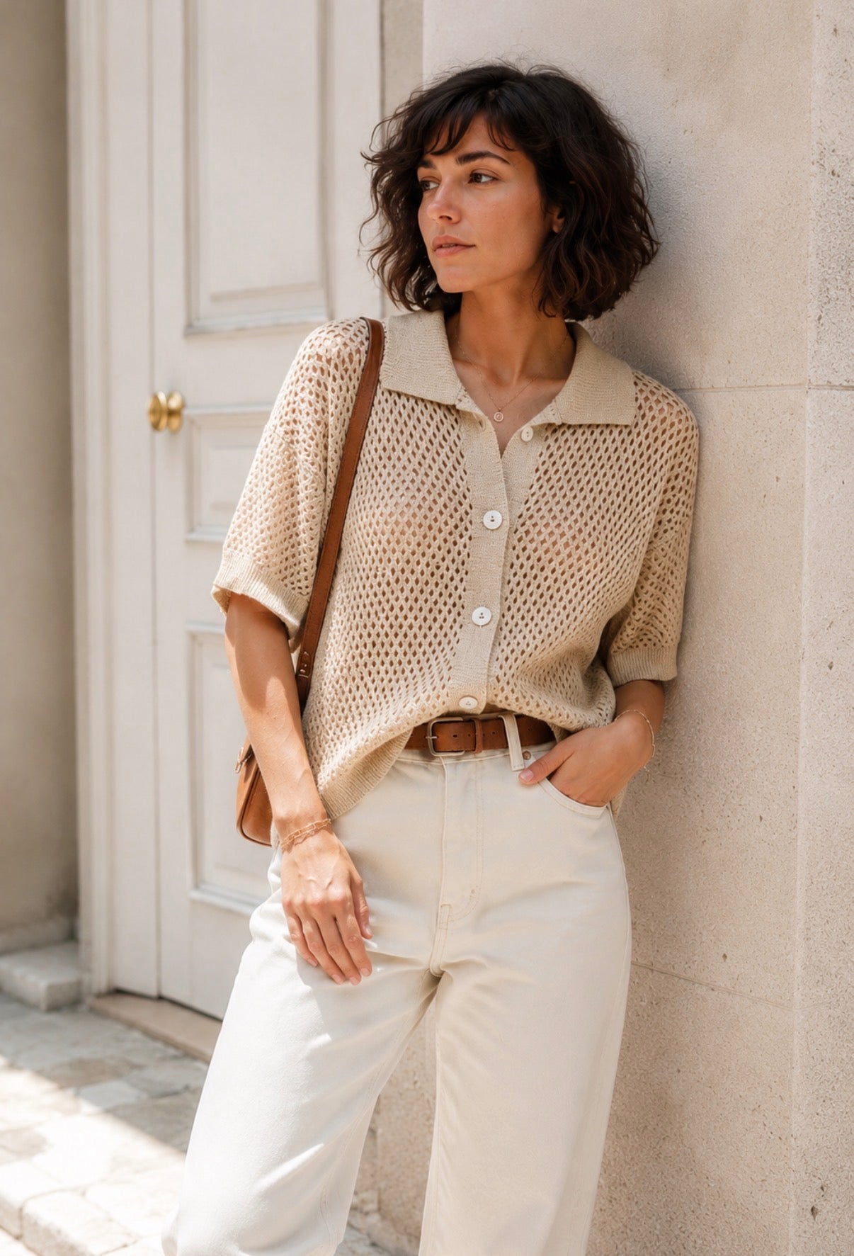 Gilet EMELINE - Beige