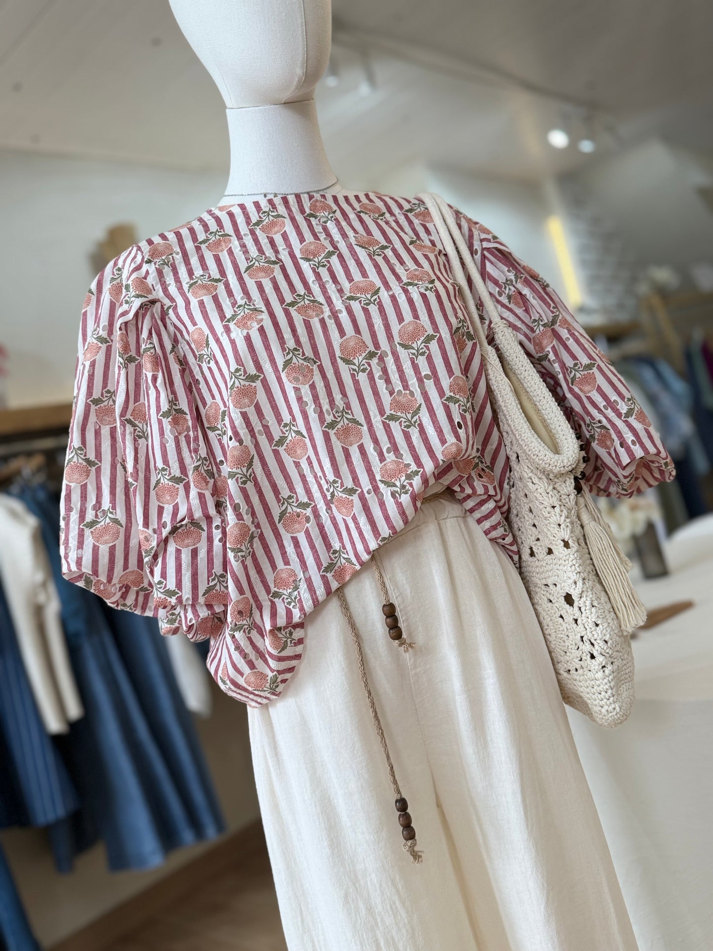 Blouse DELPHINE - Terra cotta