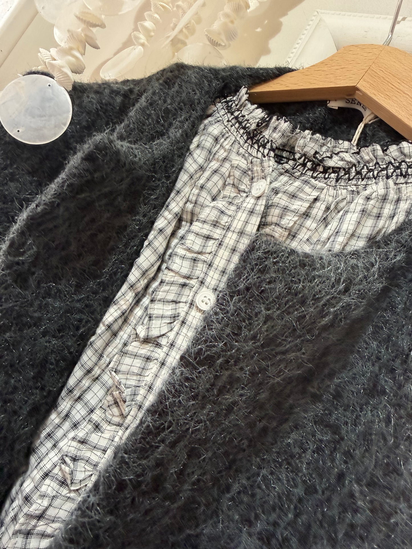 Veste sans manches - FAUSTINE-  Gris foncé