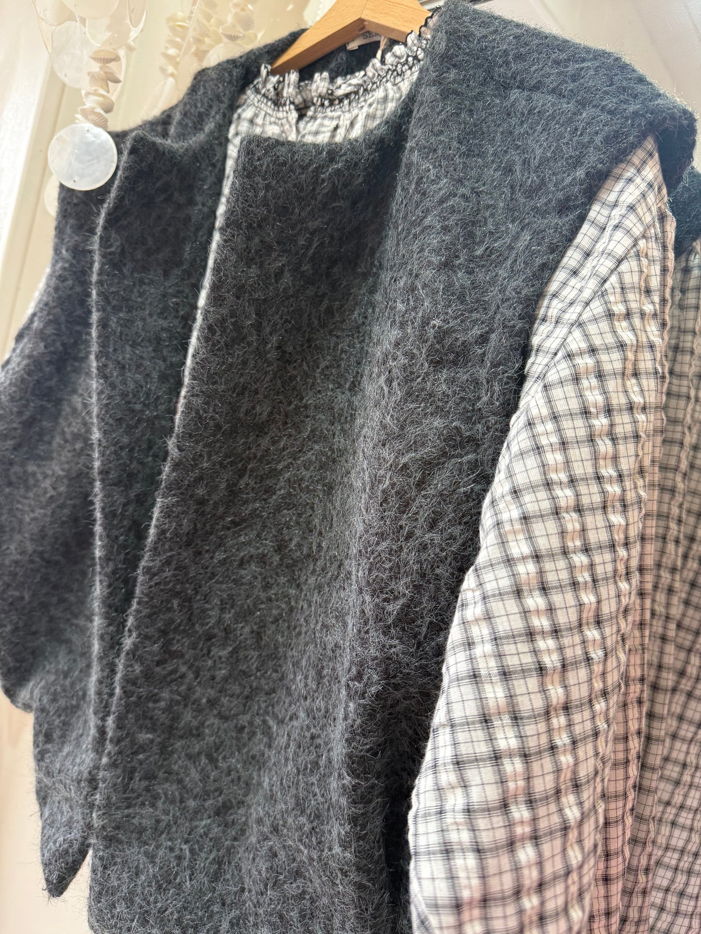 Veste sans manches - FAUSTINE-  Gris foncé